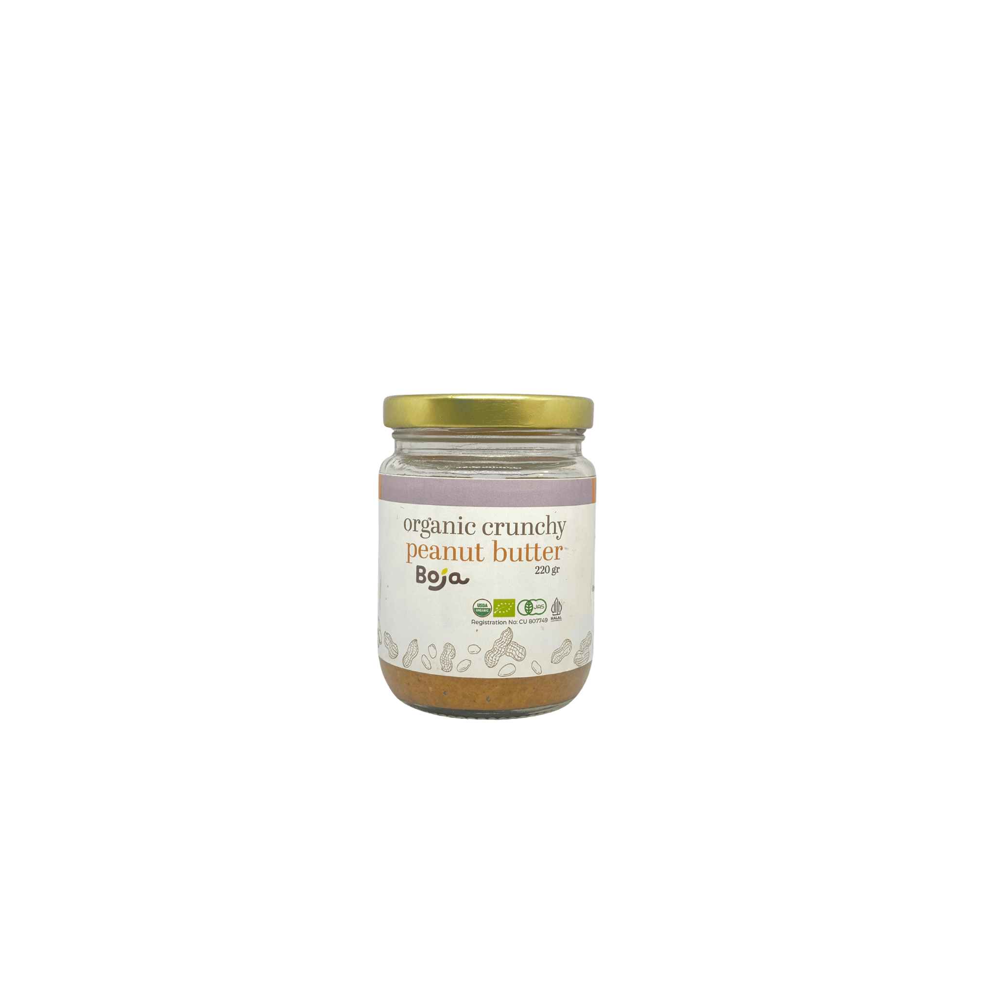 Organic Crunchy Peanut Butter - JavaSpices