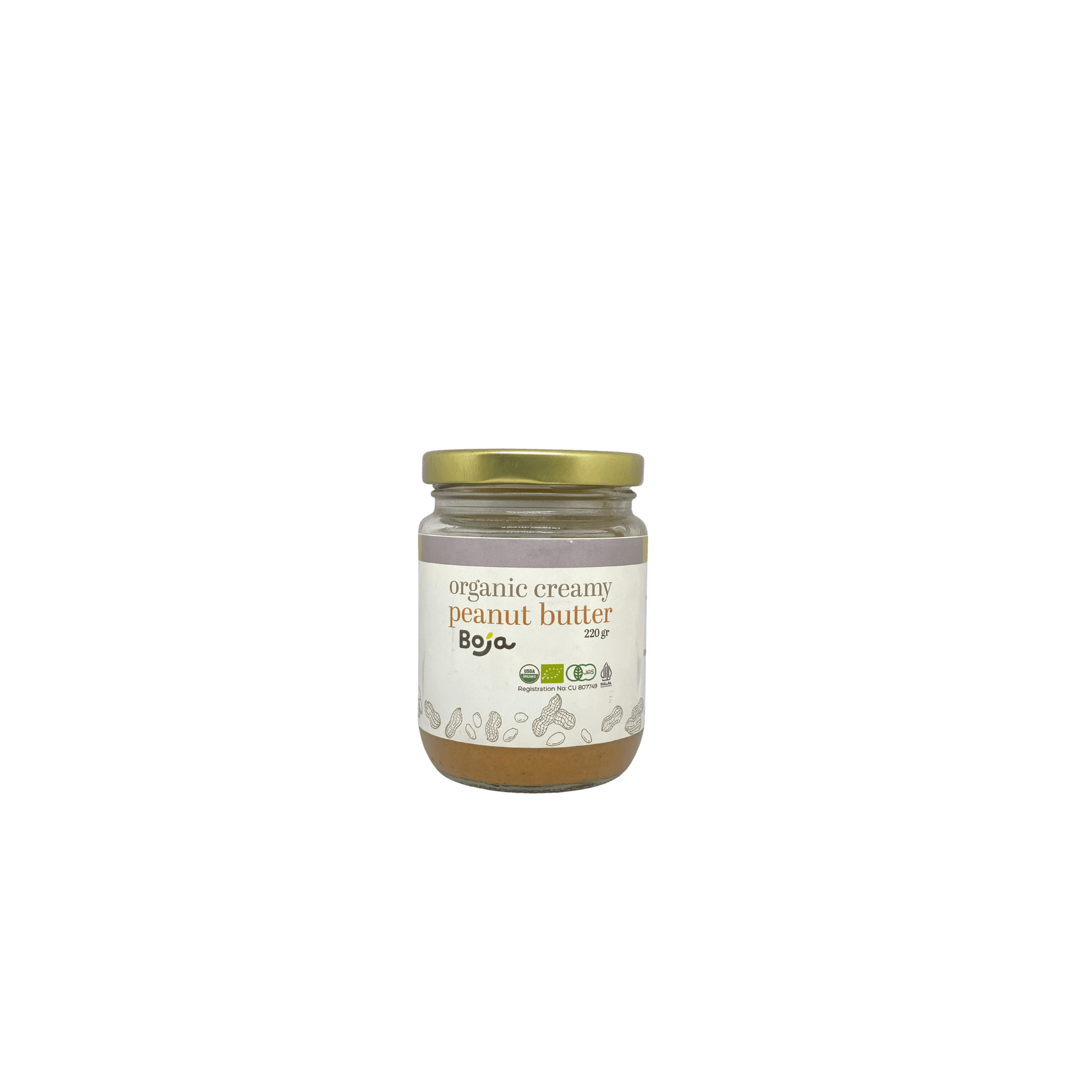Organic Creamy Peanut Butter - JavaSpices