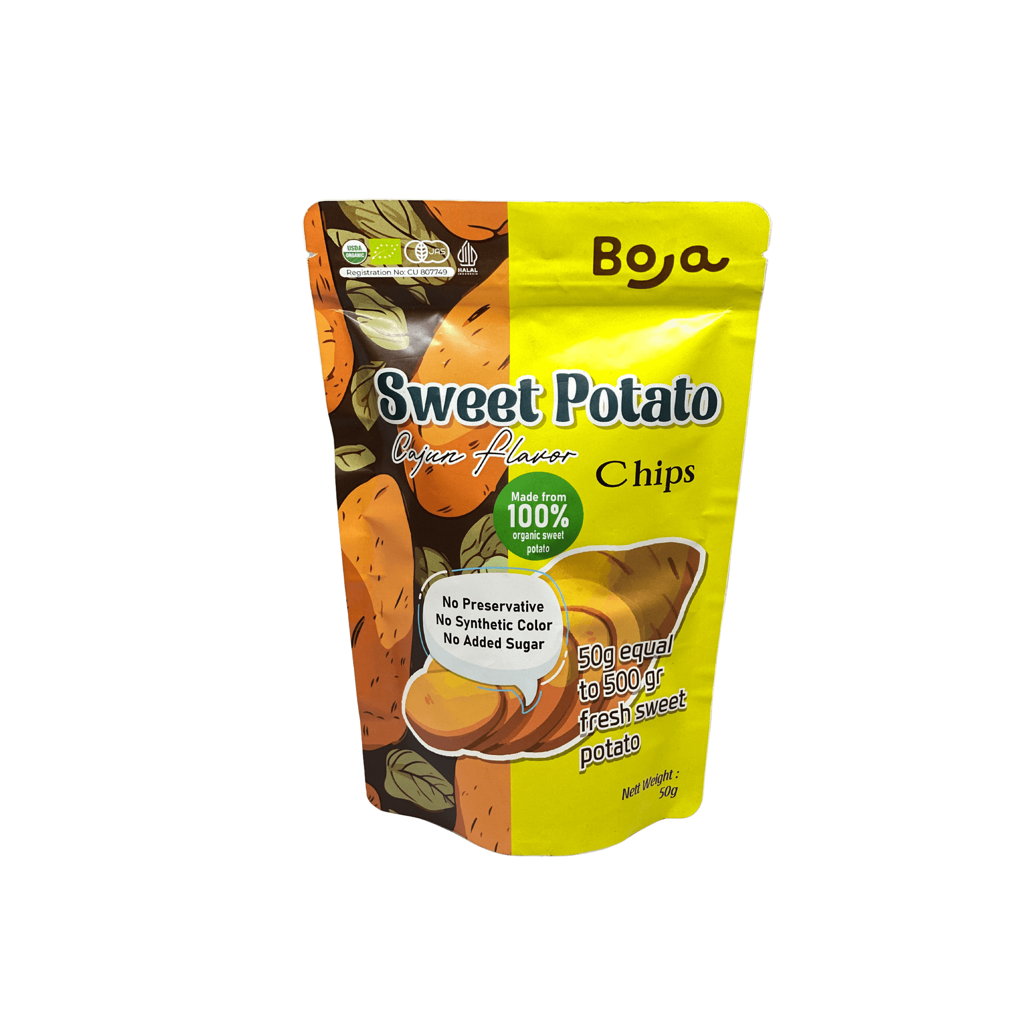 Sweet Potato Chips - JavaSpices
